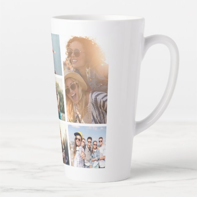 6 Vorlage für FotoCollage personalisieren Milchtasse (Rechts)