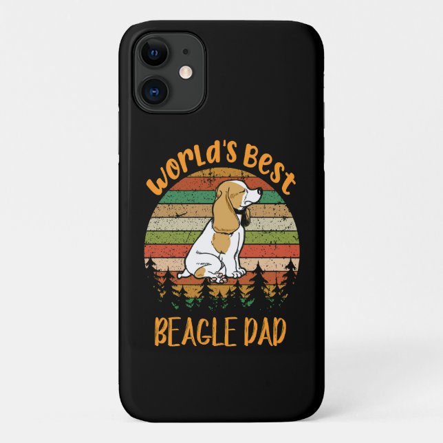 6 Weltbester Beagle-Vater Case-Mate iPhone Hülle (Rückseite)