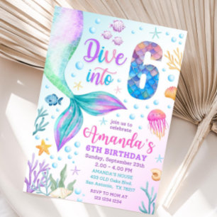 6ème invitation de sirène, Plongez dans six invi d