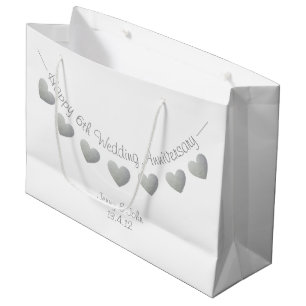 6ème Sac de cadeau d'anniversaire de mariage de