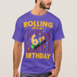 6th Birthday Rollercoaster Amusement Park Boys Gir T-Shirt<br><div class="desc">6th Birthday Rollercoaster Amusement Park Boys Girl Birthday  .</div>