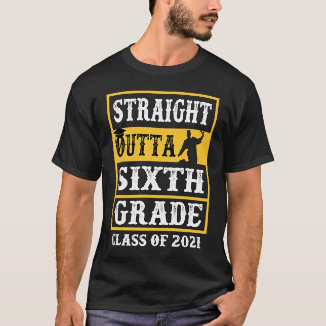 6th Grade Graduation  For Girls Her Students Frien T-Shirt (Vorderseite)