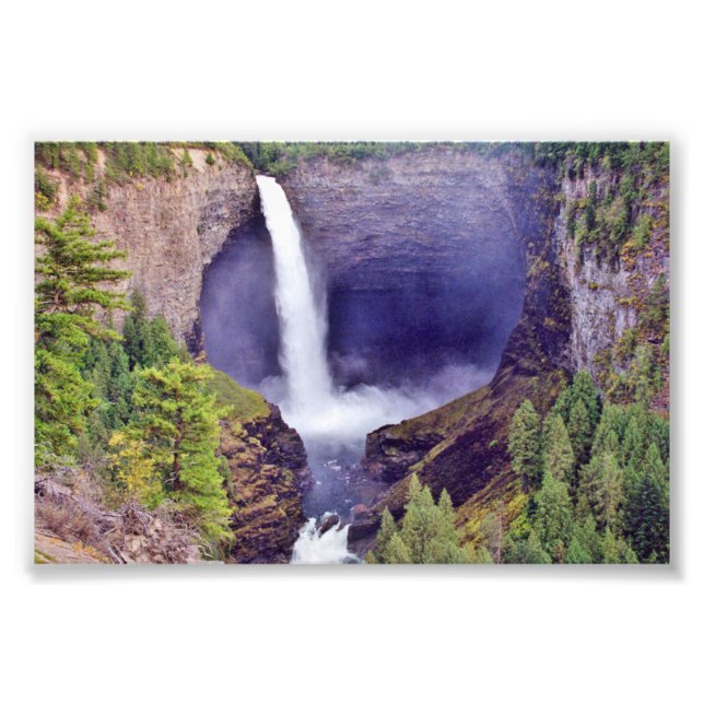 6x4 Foto Kanadischer Wasserfall (Vorne)