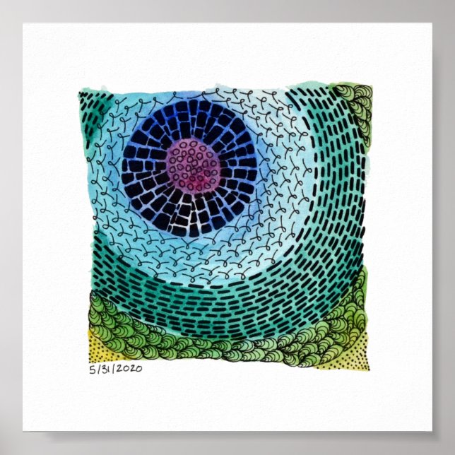 6x6 Print - 5-31-2020 Poster (Vorne)