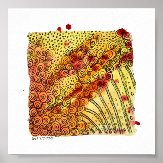 6x6 Print - 6-27-2020 Poster (Vorne)