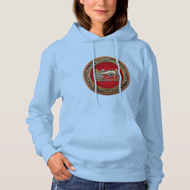 [700] Schatzkammer: Das Auge des Horus Hoodie (Vorderseite)