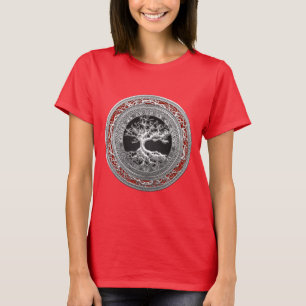 [700] Schatztruhe: Keltischer Baum des Lebens [Sil T-Shirt