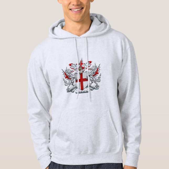 [700] Stadt von London - Wappen Hoodie (Vorderseite)