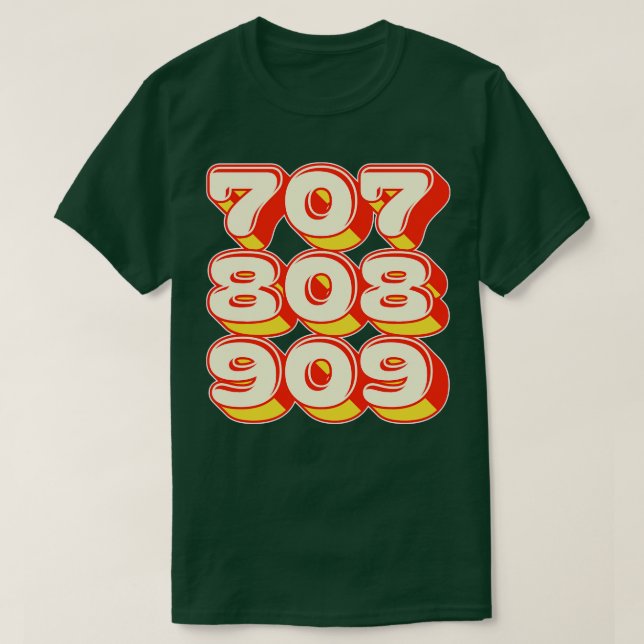 707 808 T-Shirt (Design vorne)