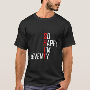 70. 1952 Unglaublich witzig 70 T-Shirt