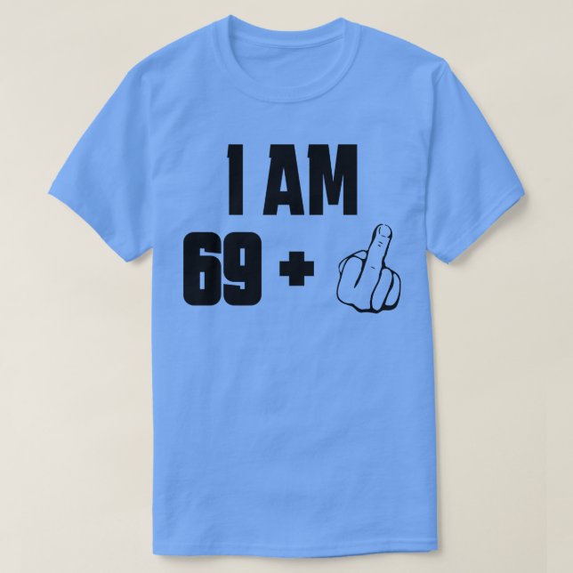 70. Geburtstag 6 T-Shirt (Design vorne)