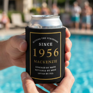70. Geburtstag Can Cooler Geschenk für Männer Pers Dosenkühler