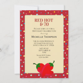 70. Geburtstag Einladung