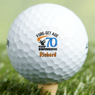 70. Geburtstag für Vater - 70 Jahre Cooles Geschen Golfball