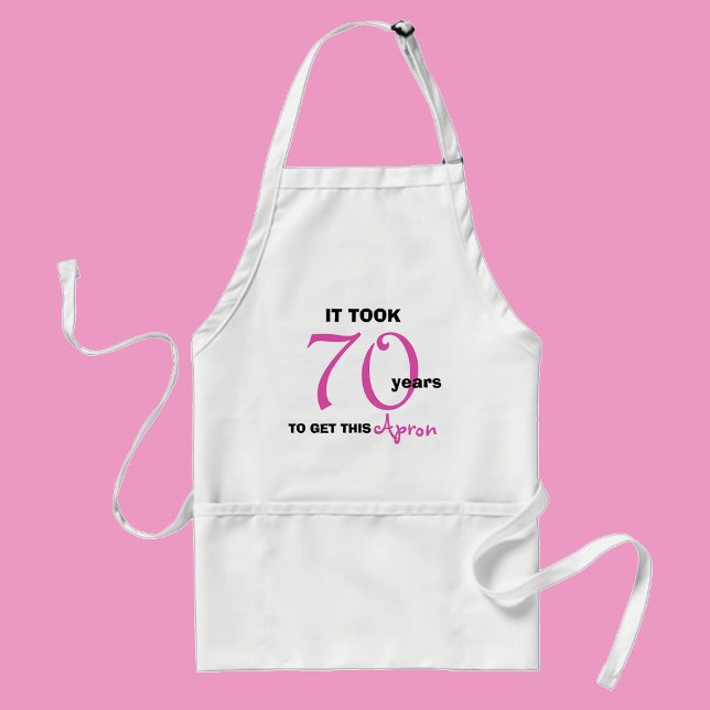 70. Geburtstag Geschenke Funny Apron Schürze (Von Creator hochgeladen)