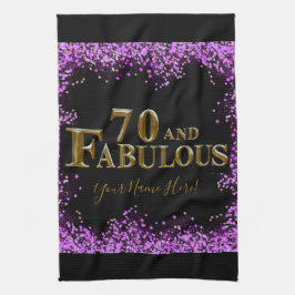 70. Geburtstag Geschirrtuch