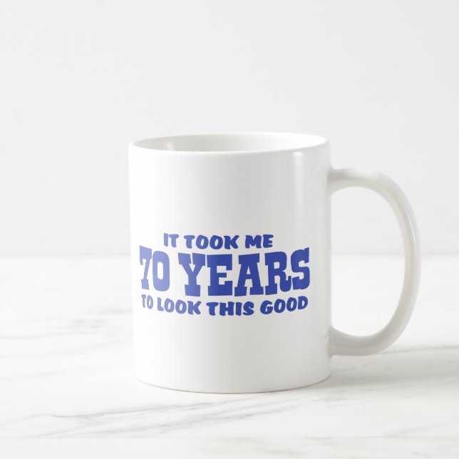 70. Geburtstag Kaffeetasse (Rechts)