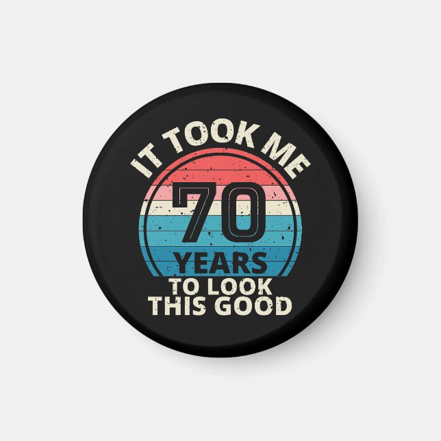 70. Geburtstag Magnet (Vorne)