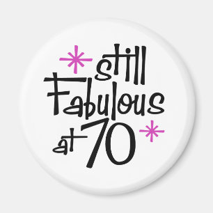 70. Geburtstag Magnet