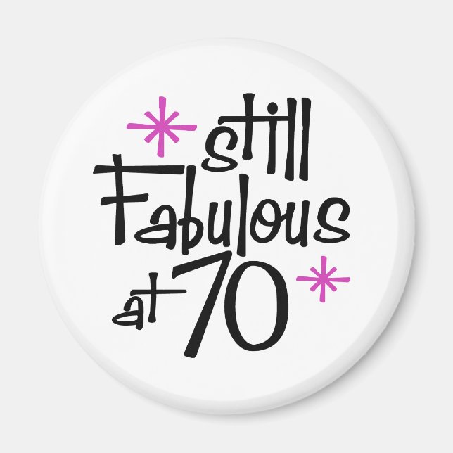 70. Geburtstag Magnet (Vorne)