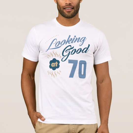 70. Geburtstag schauend gut T-Shirt