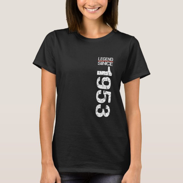 70. Geburtstag seit 1953 70. Geburtstag T-Shirt (Vorderseite)