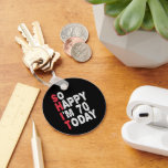 70. Geburtstag So glücklich bin ich heute 70 Funny Schlüsselanhänger<br><div class="desc">fröhlich,  sarkastisch,  Geburtstag,  Giftidea,  Vatertag,  lustig,  jährlich,  Mama,  Spaß,  Familie</div>