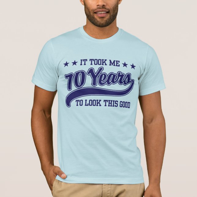 70. Geburtstag T-Shirt (Vorderseite)