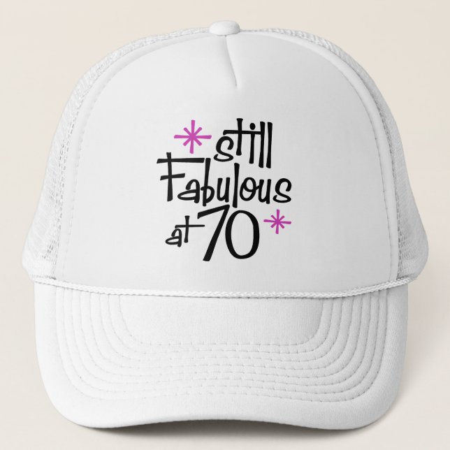 70. Geburtstag Truckerkappe (Vorderseite)