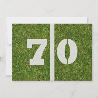 70. Geburtstags-Party! Einladung