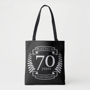 70. Hochzeit JAHRESPLATINUM Tasche