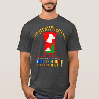 70. Infanterie Division Trailblazers w. WWII EU SV T-Shirt