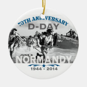 70. Invasionstag-Jahrestag Normandies Keramikornament