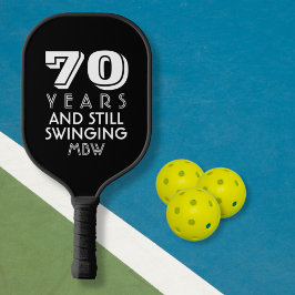 70 Jahre, die noch die Farbe eines benutzerdefinie Pickleball Schläger