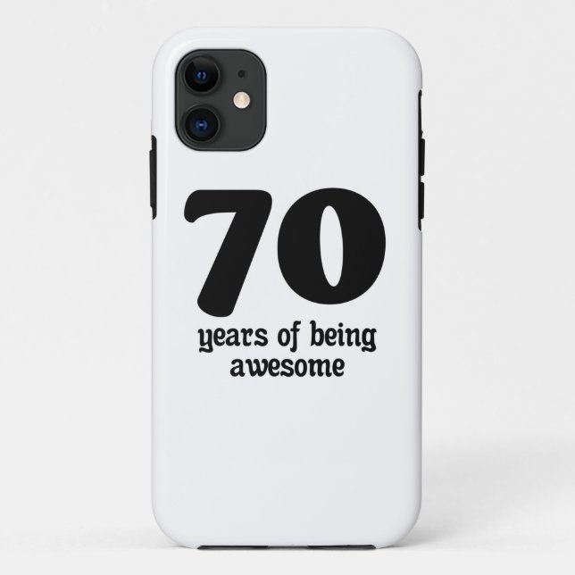 70 Jahre phantastisch Case-Mate iPhone Hülle (Rückseite)