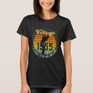 70 Jahre Vintager Golfer 1955 70. Geburtstag T-Shirt