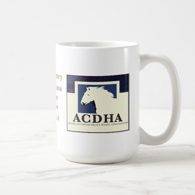 70. Jahrestags-Keramik-Tasse Kaffeetasse (Rechts)