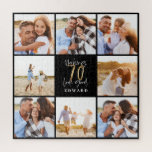 70 sehen gut aus als schwarzes Foto zum Geburtstag<br><div class="desc">Feiern Sie Ihren 70. Geburtstag stilvoll mit diesem schwarzen und goldenen Effekt 70. Geburtstag. Modernes Design mit Skripttext und fett formatierter Grafik. Ändern Sie die Farbe,  um sie anzupassen. Teil einer Sammlung.</div>
