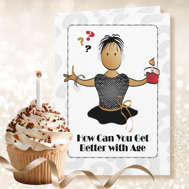 70. Sweet Niedlichen ethnischen Cartoon Karte (Von Creator hochgeladen)