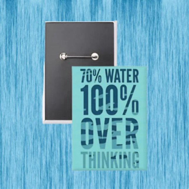 70 % überdenkender Wasserknopf Button (Von Creator hochgeladen)