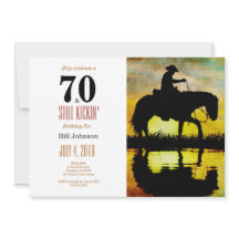 70 und Still Kickin' Geburtstagsparty