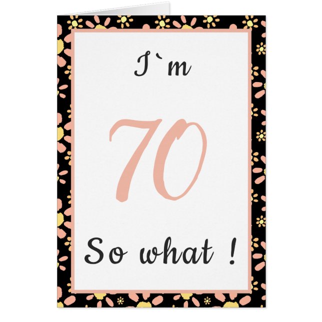 70e Anniversaire Drôle Je`m 70 alors quelle motiva (Devant)