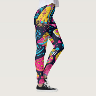 70er 60er Psychedelischer Hippie Retro Hip Leggings