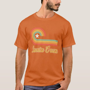 70er 80er CA Santa Cruz Mädchen T-Shirt