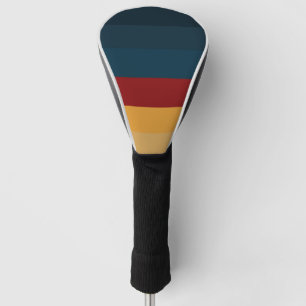 70er 80er Retro Streifen Golf Headcover