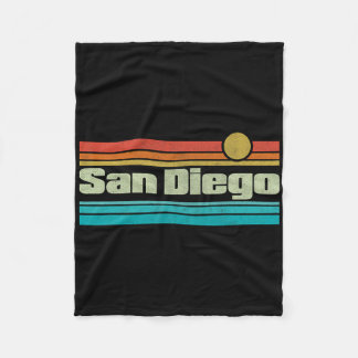 70er 80er Surfen Kalifornien Ca San Diego Fleecedecke