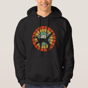 70er Capoeira Retro Brasilianische Kampfsport Tanz Hoodie