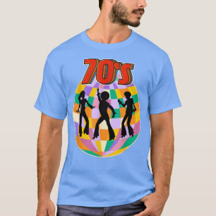 70er Costume Hippie Disco Tanz Funny Teatro T-Shirt