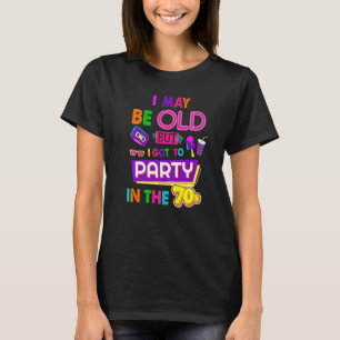 70er Design Women Rave Outfit & 70er Festival Co T-Shirt