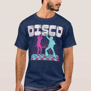 70er Disco-Tänzer Retro 60er Party Club Tanz T-Shirt